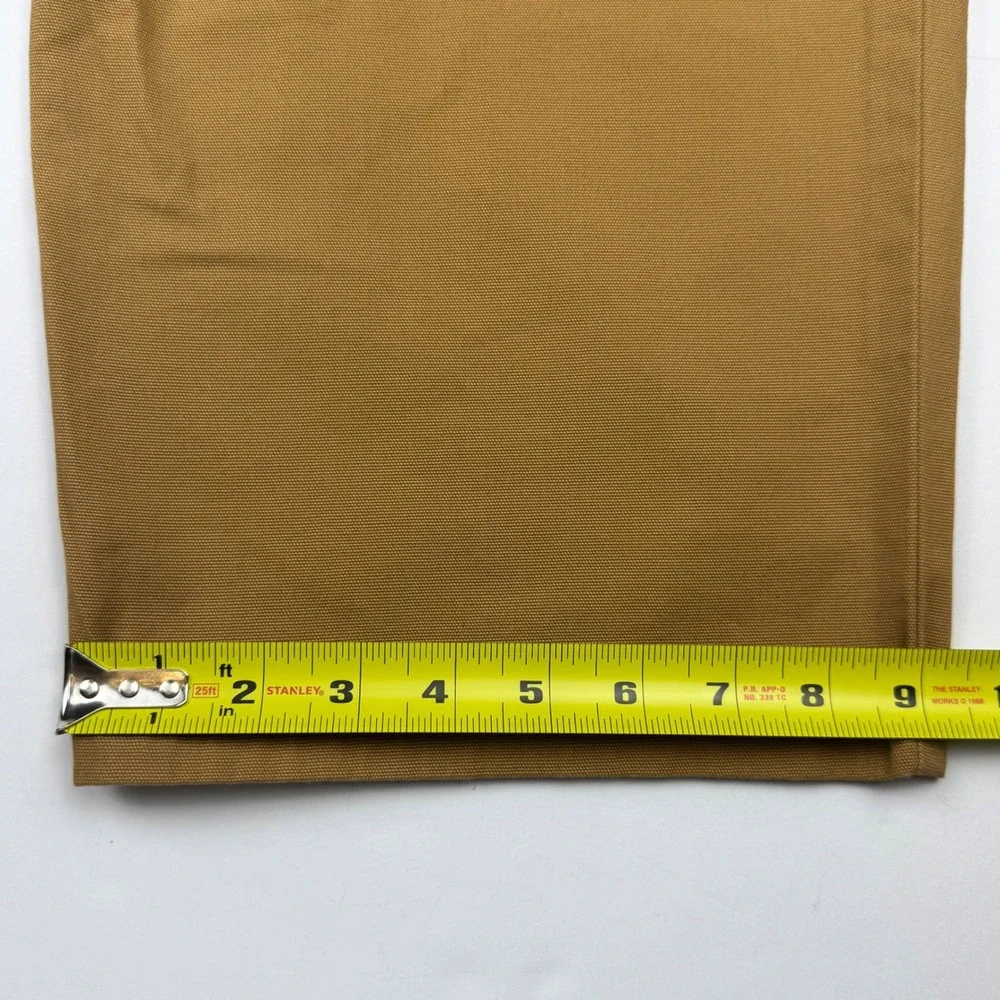 Carhartt Relaxed Fit Work Pants 46x30 Tan Canvas Rugged Flex BN2517-M Brown